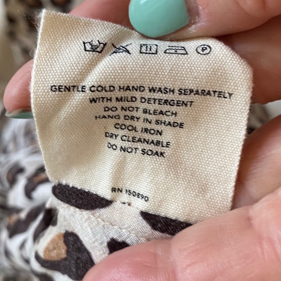 SPELL Bodhi Leopard Short Robe - Picture 7 of 8